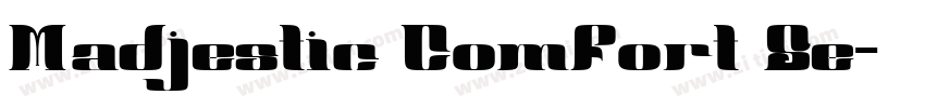 Madjestic Comfort Se字体转换